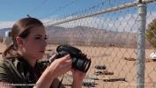 Film Bokep Sexy war reporter Casey Calvert caught on cam soldier James Deen fucking bound babe Lyla Storm then she is caught and anal fucked too in a desert hot